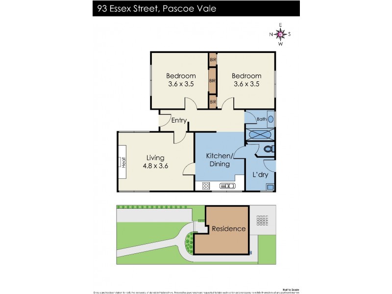 93 Essex Street, Pascoe Vale VIC 3044 Floorplan