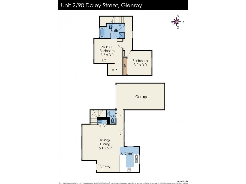 2/90 Daley Street, Glenroy VIC 3046 Floorplan