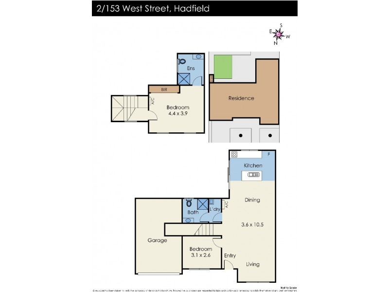 2/153 West Street, Hadfield VIC 3046 Floorplan