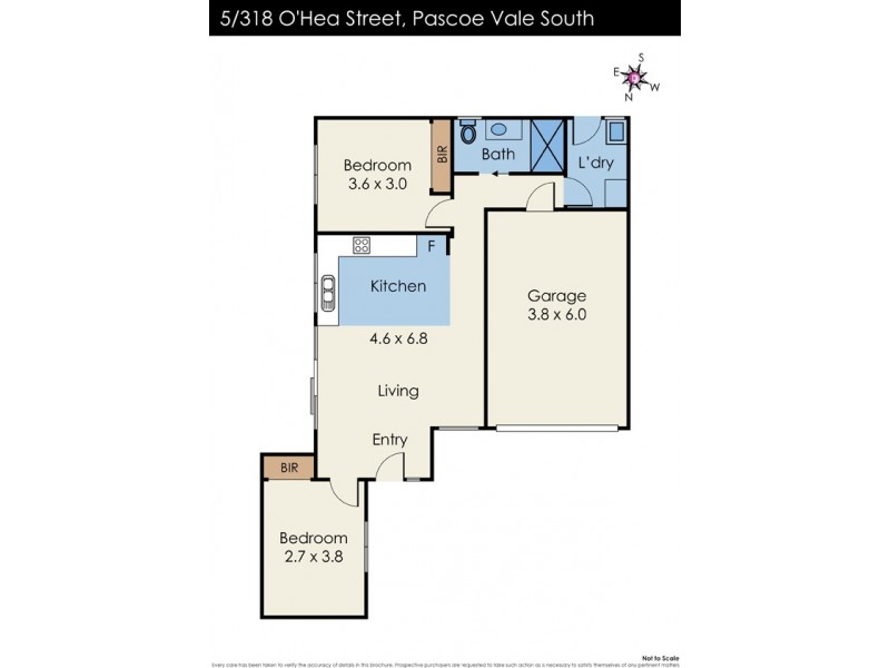 5/318 O’Hea Street, Pascoe Vale South VIC 3044 Floorplan