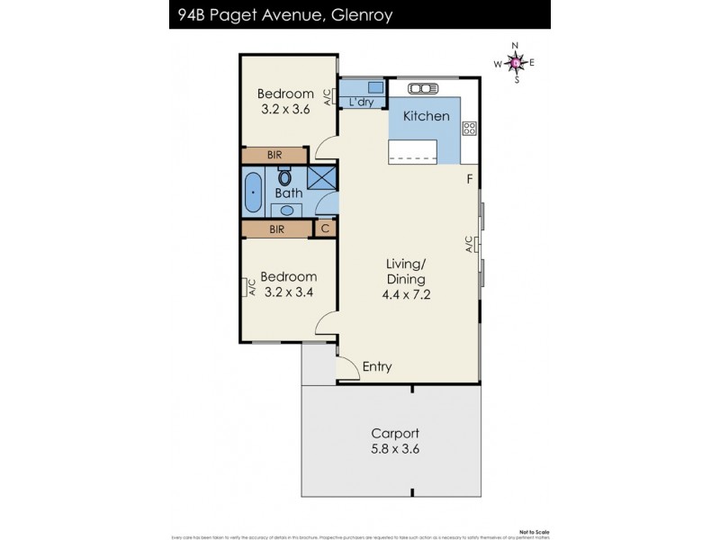 94a Paget Avenue, Glenroy VIC 3046 Floorplan