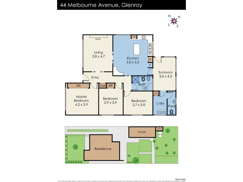 44 Melbourne Avenue, Glenroy VIC 3046 Floorplan