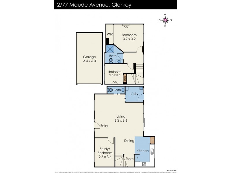 2 & 3/77 Maude Avenue, Glenroy VIC 3046 Floorplan