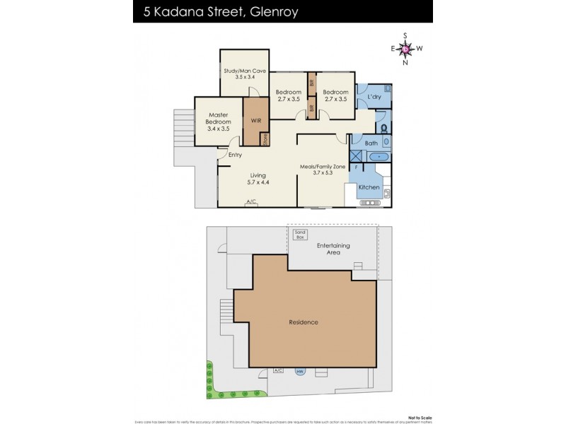 5 Kadana Street, Glenroy VIC 3046 Floorplan
