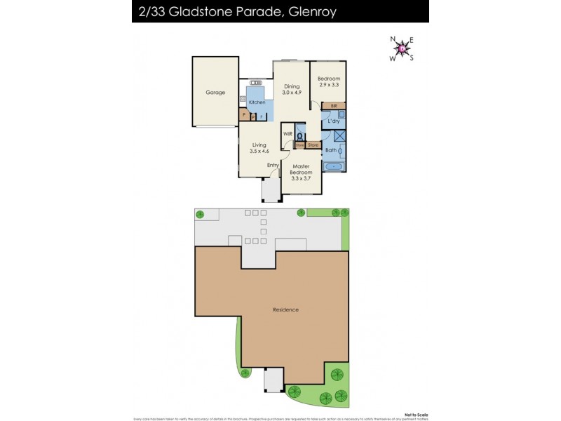 2/33 Gladstone Parade, Glenroy VIC 3046 Floorplan