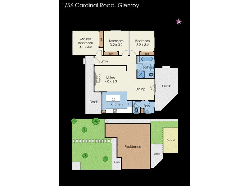 1/56 Cardinal Road, Glenroy VIC 3046 Floorplan