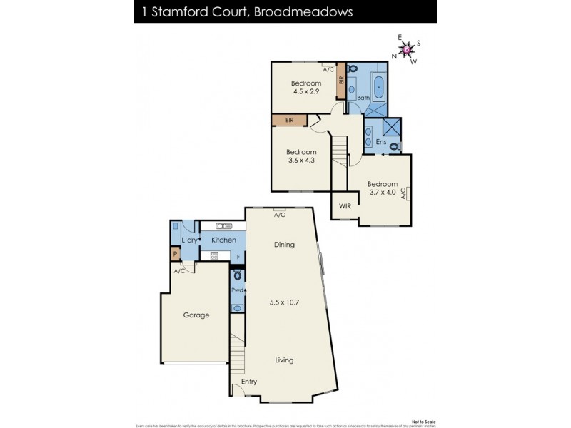 1 Stamford Court, Broadmeadows VIC 3047 Floorplan