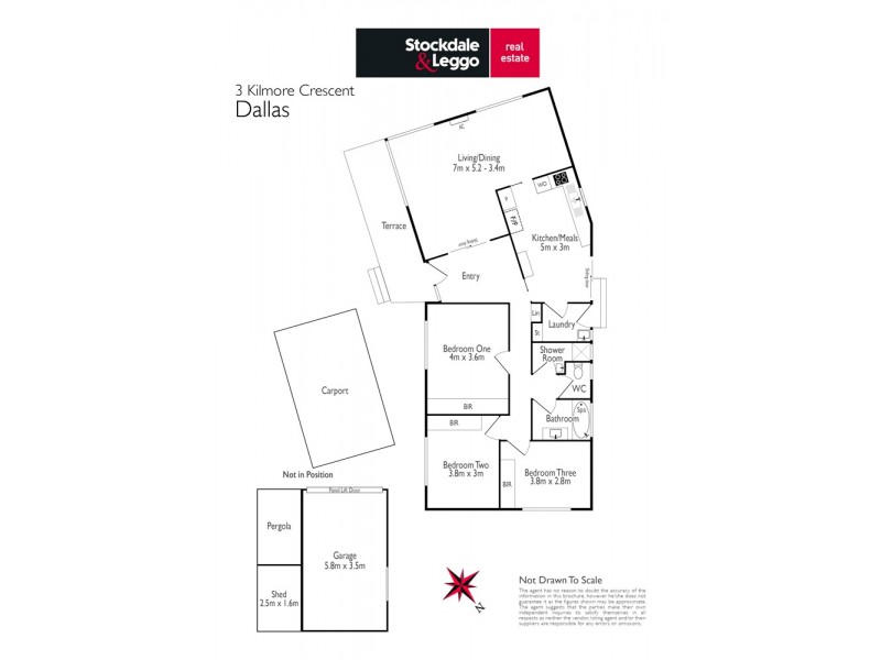 3 Kilmore Crescent, Dallas VIC 3047 Floorplan