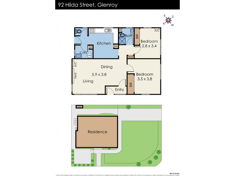 92 Hilda Street, Glenroy VIC 3046 Floorplan