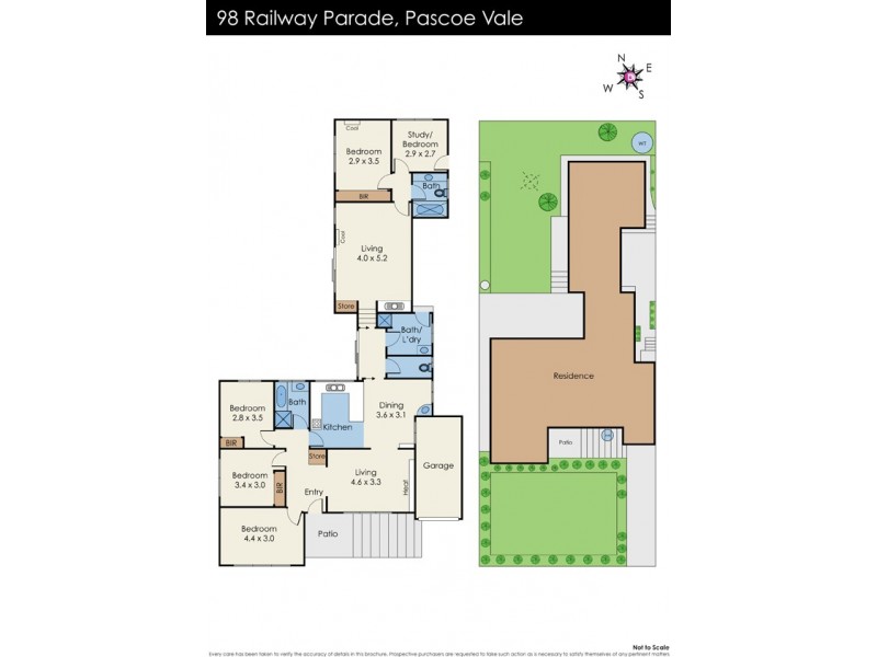 98 Railway Parade, Pascoe Vale VIC 3044 Floorplan