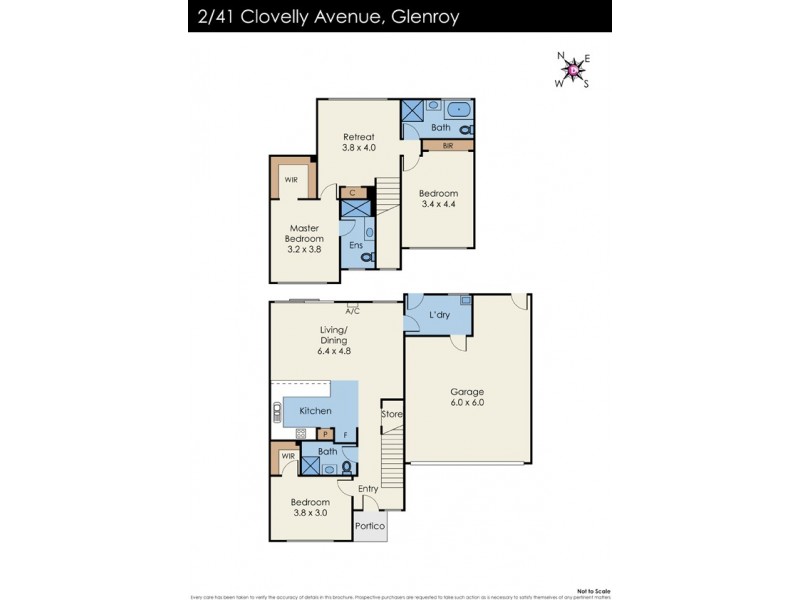 2/41 Clovelly Avenue, Glenroy VIC 3046 Floorplan