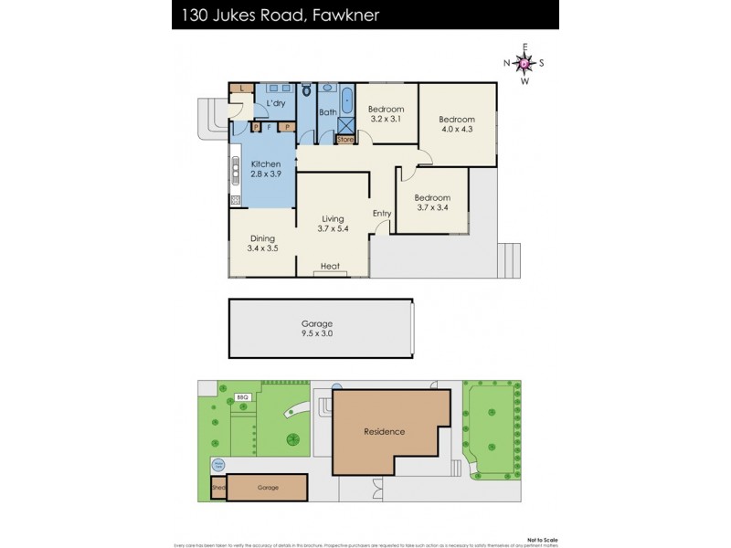 130 Jukes Road, Fawkner VIC 3060 Floorplan