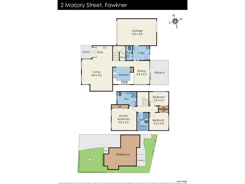 2 Marjory Street, Fawkner VIC 3060 Floorplan