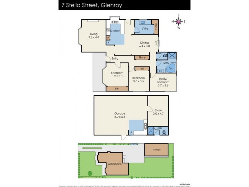 7 Stella Street, Glenroy VIC 3046 Floorplan