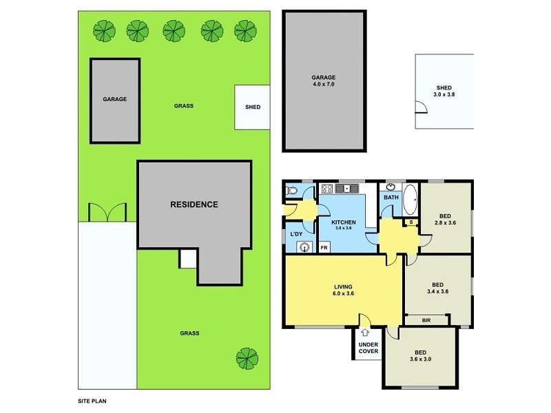 8 Keith Crescent, Broadmeadows VIC 3047 Floorplan