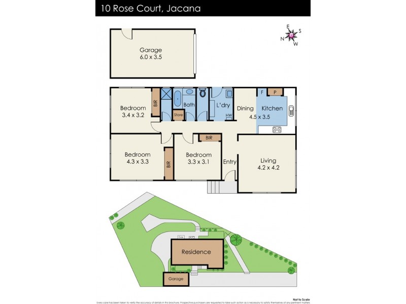 10 Rose Court, Jacana VIC 3047 Floorplan