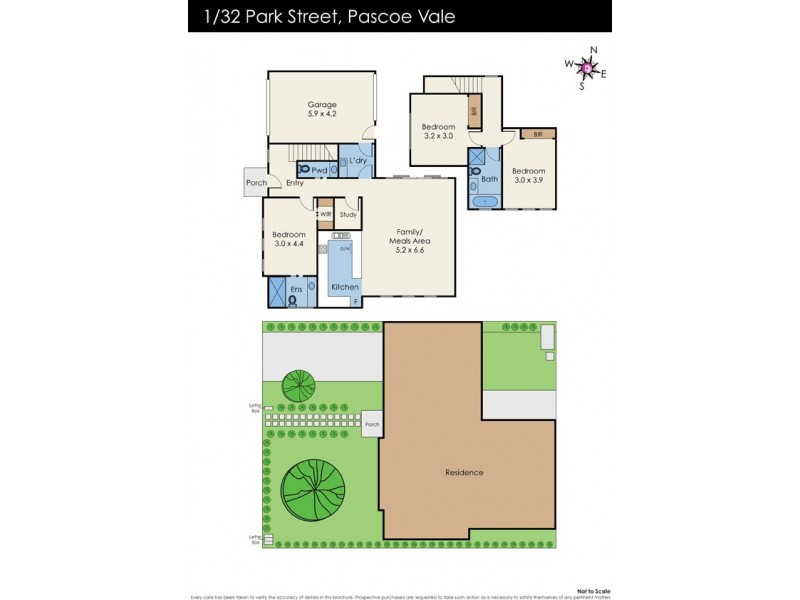 1/32 Park Street, Pascoe Vale VIC 3044 Floorplan