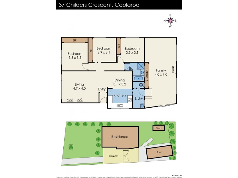 37 Childers Crescent, Coolaroo VIC 3048 Floorplan