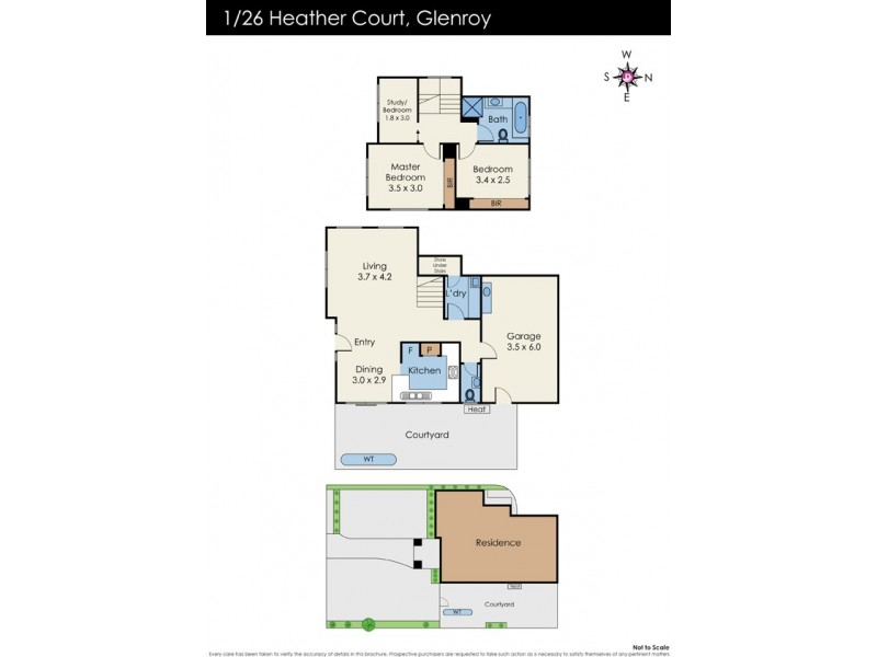 1/26 Heather Court, Glenroy VIC 3046 Floorplan