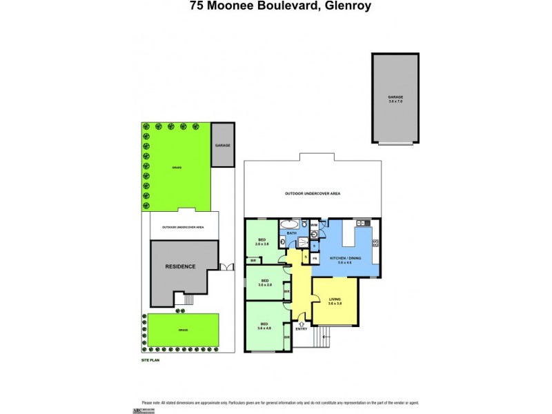 75 Moonee Boulevard, Glenroy VIC 3046 Floorplan