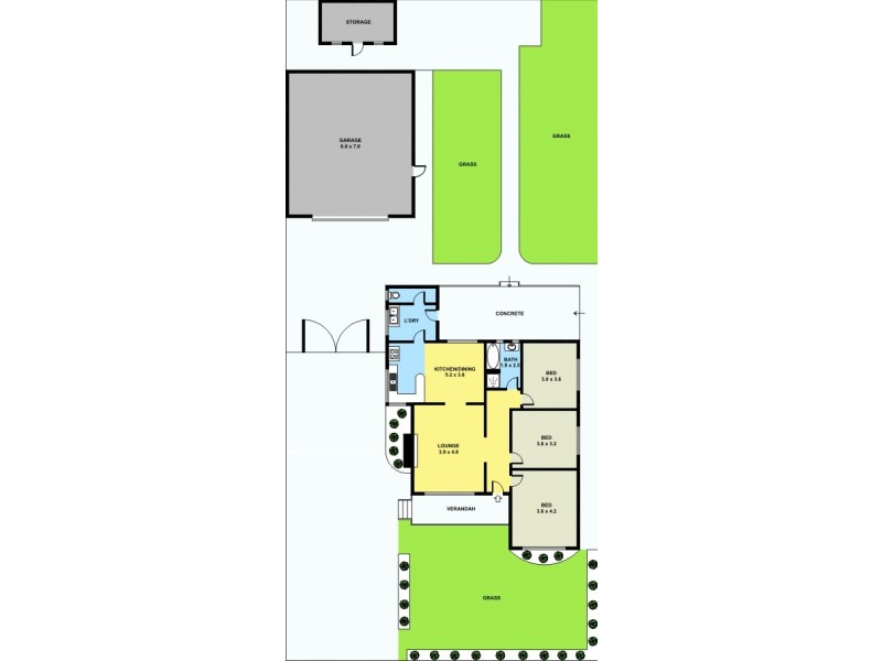 138 Morell Street, Glenroy VIC 3046 Floorplan
