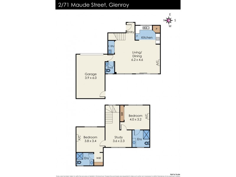2/71 Maude Avenue, Glenroy VIC 3046 Floorplan
