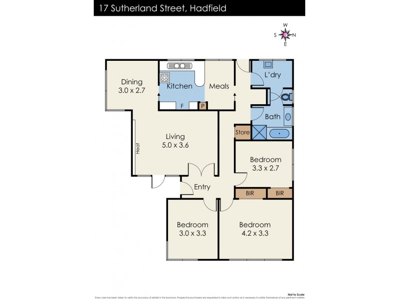 17 Sutherland Street, Hadfield VIC 3046 Floorplan