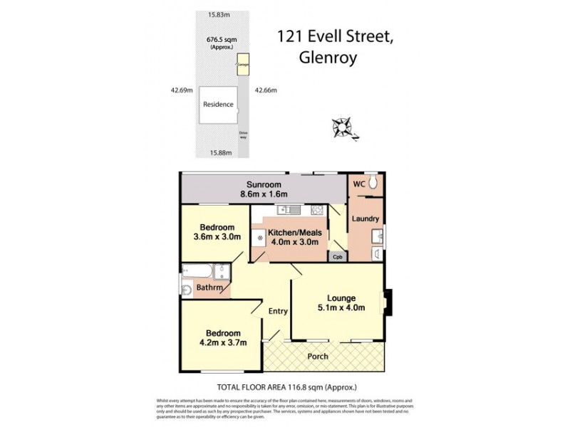 121 Evell Street, Glenroy VIC 3046 Floorplan