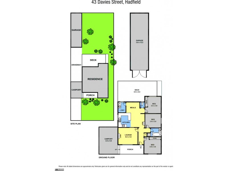 43 Davies Street, Hadfield VIC 3046 Floorplan
