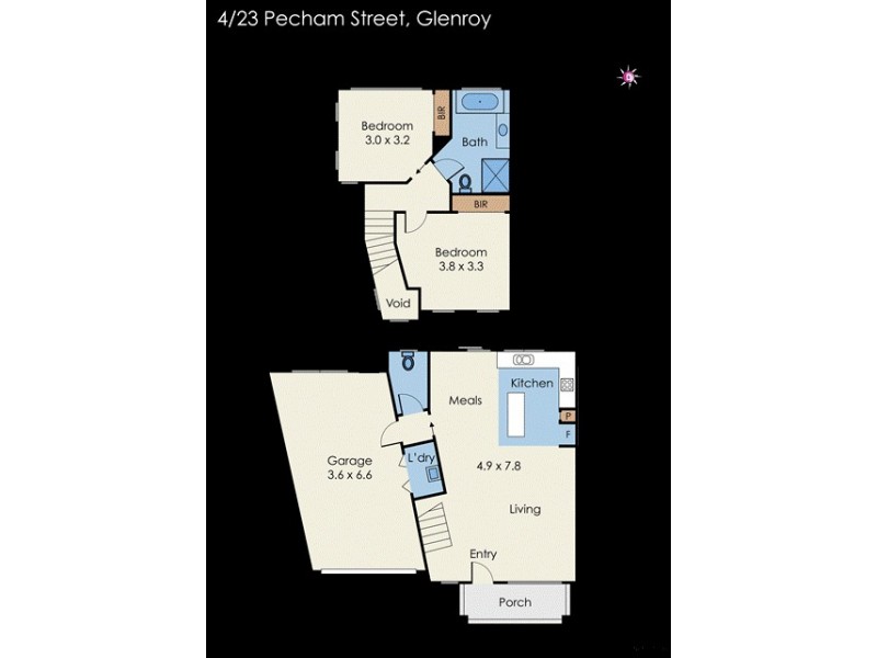 4/23 Pecham Street, Glenroy VIC 3046 Floorplan