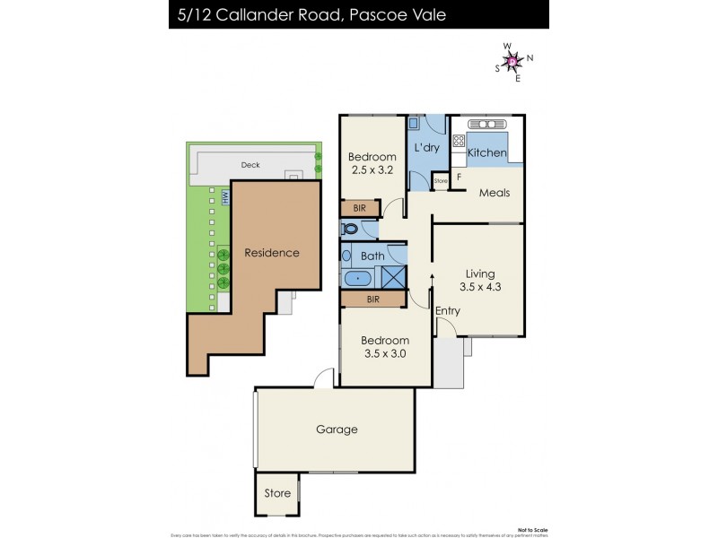 5/12 Callander Road, Pascoe Vale VIC 3044 Floorplan