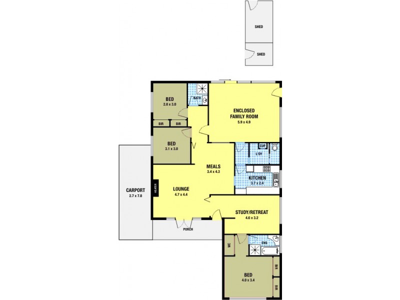 663 Pascoe Vale Road, Oak Park VIC 3046 Floorplan