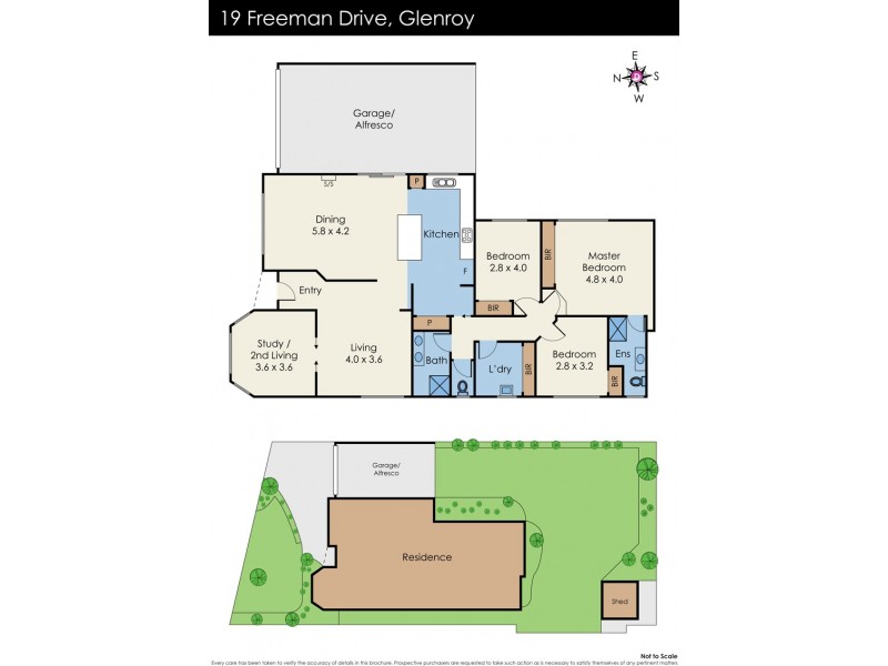 19 Freeman Drive, Glenroy VIC 3046 Floorplan