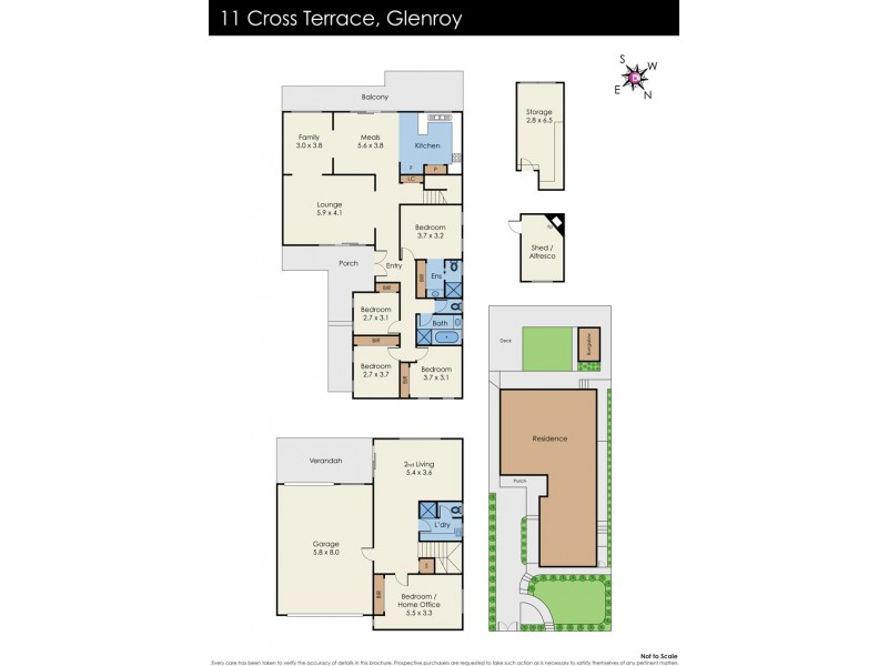 11 Cross Terrace, Glenroy VIC 3046 Floorplan