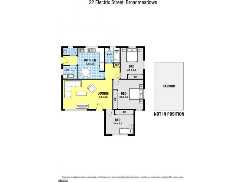 32 Electric Street, Broadmeadows VIC 3047 Floorplan