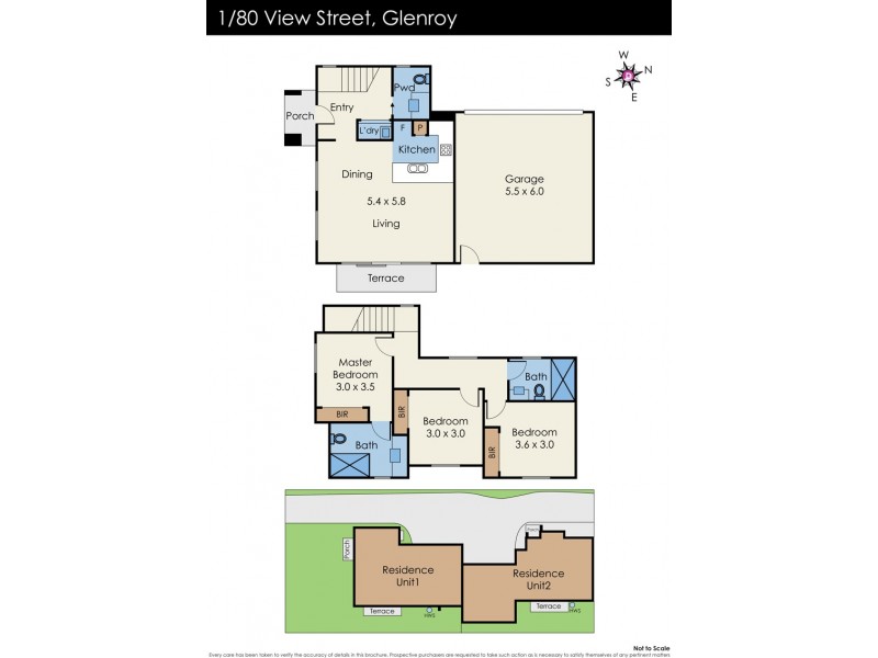 1/80 View Street, Glenroy VIC 3046 Floorplan