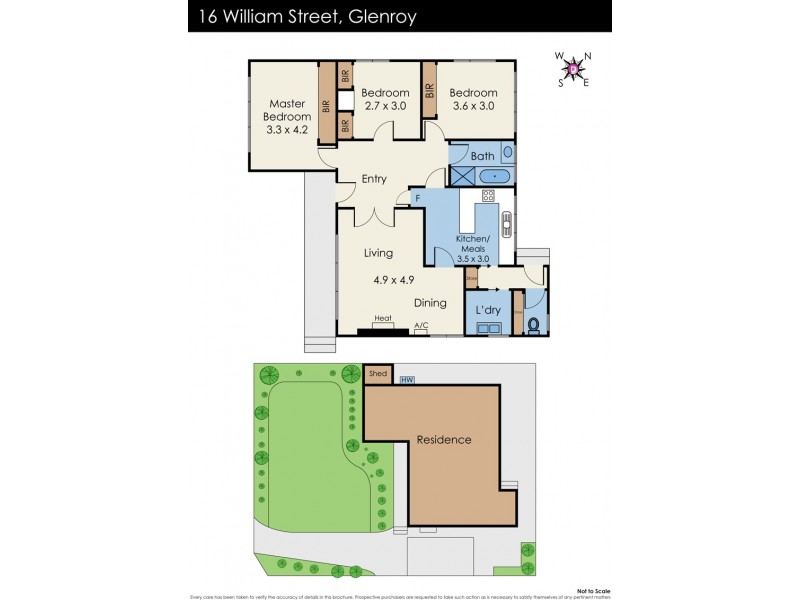 16 William Street, Glenroy VIC 3046 Floorplan