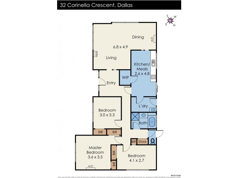 32 Corinella Crescent, Dallas VIC 3047 Floorplan