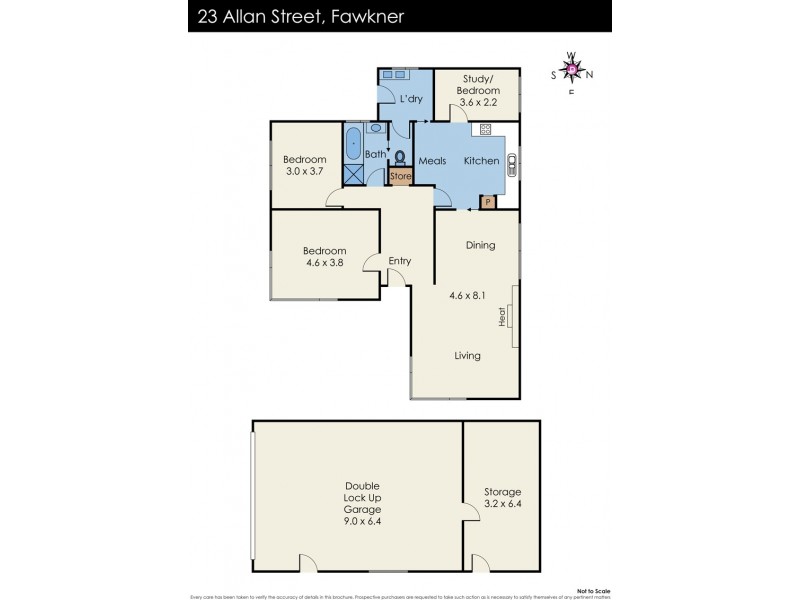 23 Allan Street, Fawkner VIC 3060 Floorplan