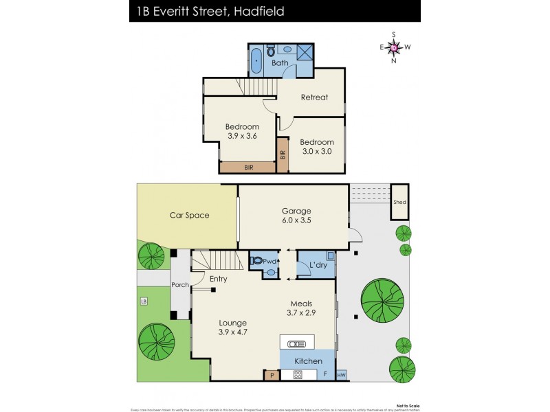 1B Everitt Street, Hadfield VIC 3046 Floorplan