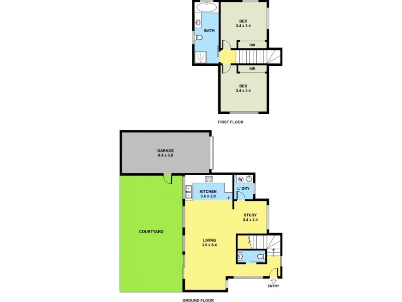 2/51 Hilda Street, Glenroy VIC 3046 Floorplan