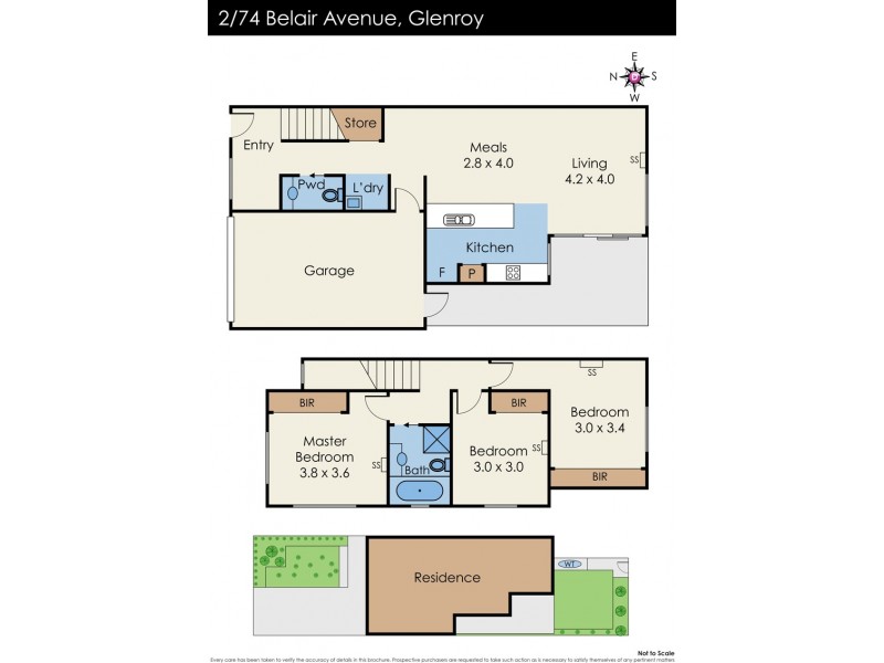 2/74 Belair Avenue, Glenroy VIC 3046 Floorplan