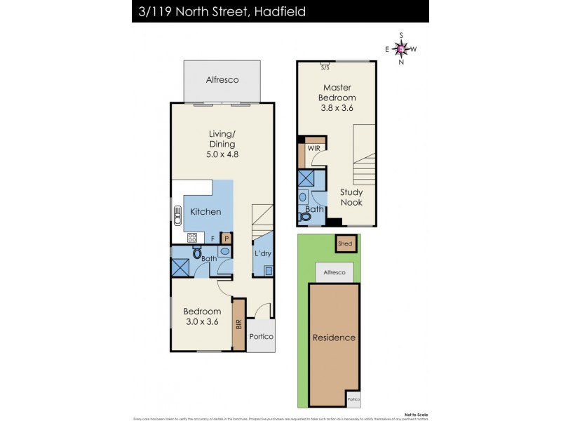 3/119 North Street, Hadfield VIC 3046 Floorplan