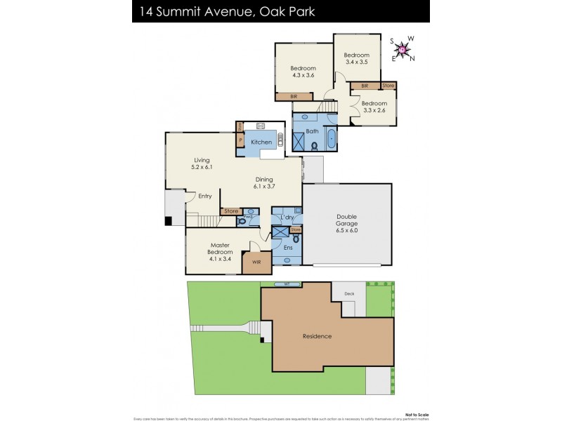 14 Summit Avenue, Oak Park VIC 3046 Floorplan