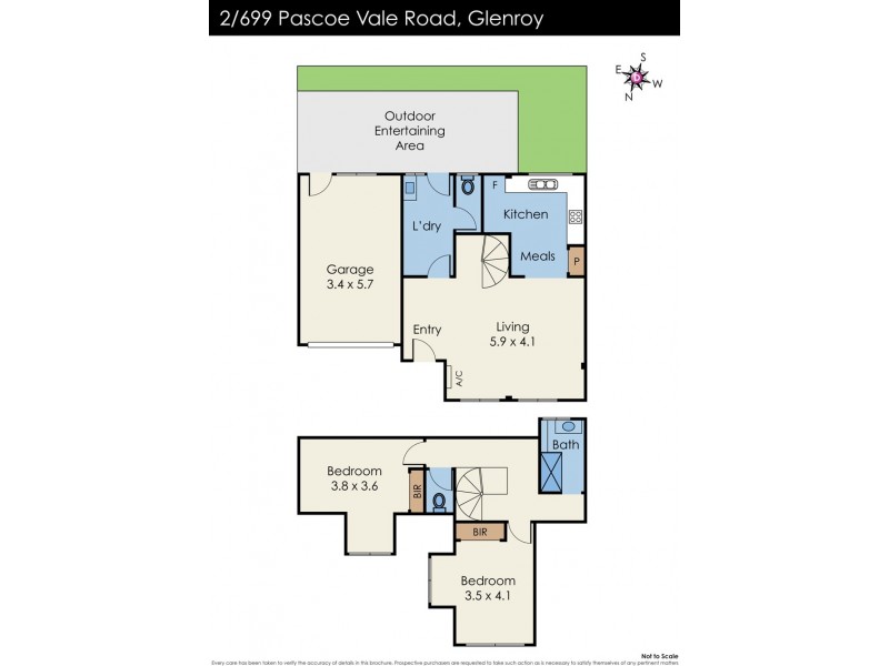 2/699 Pascoe Vale Road, Glenroy VIC 3046 Floorplan