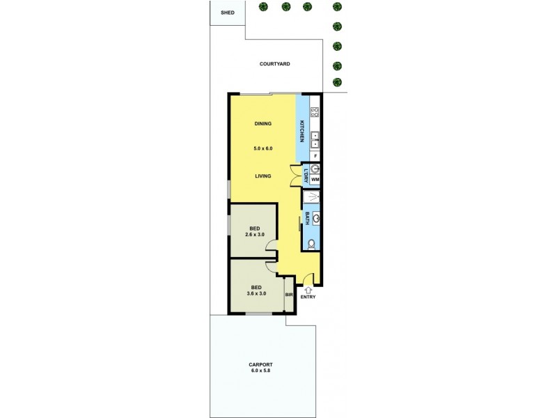 3/15 Cromwell Street, Glenroy VIC 3046 Floorplan