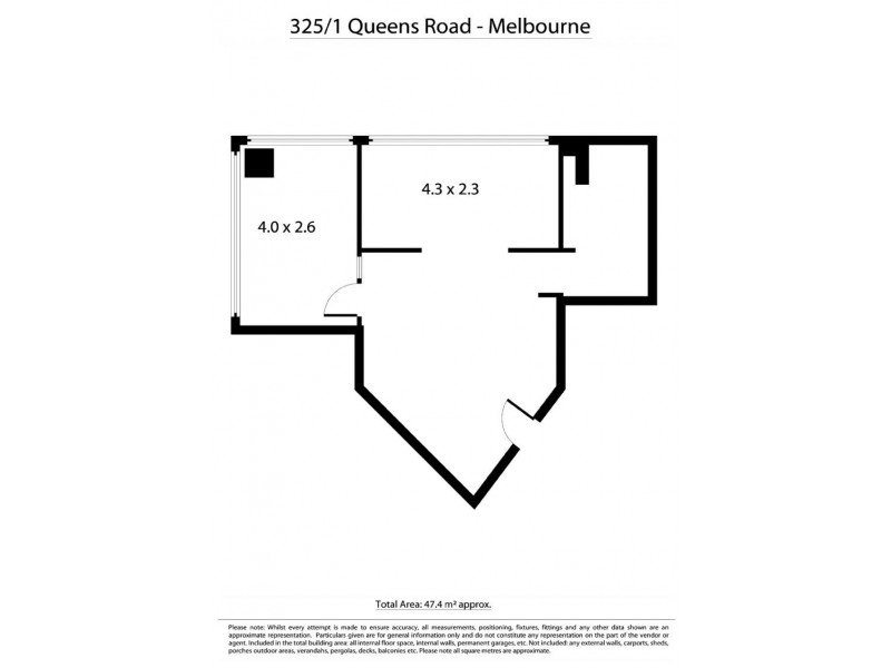 325/1 Queens Road, Melbourne VIC 3004