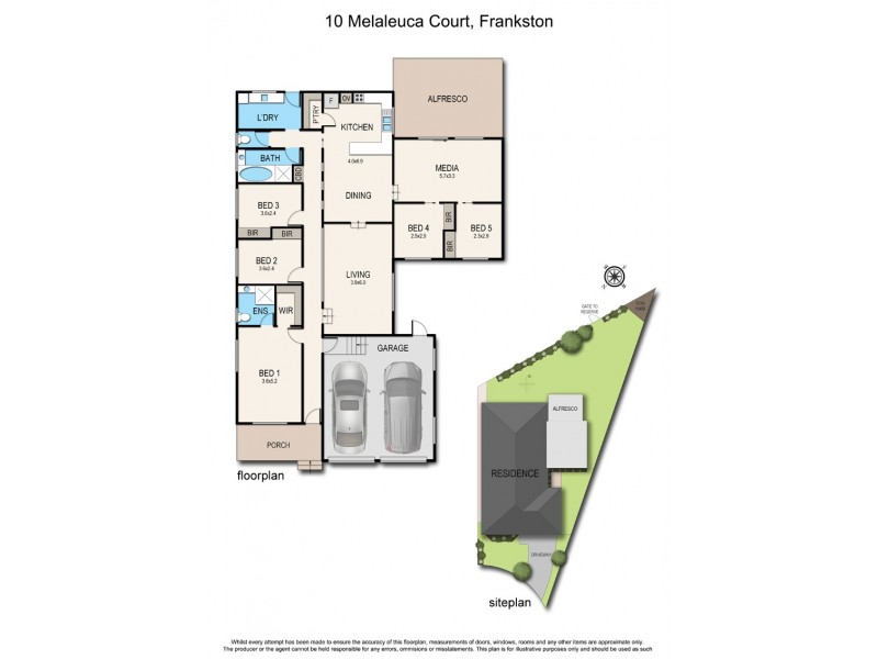 10 Melaleuca Court, Frankston VIC 3199 Floorplan