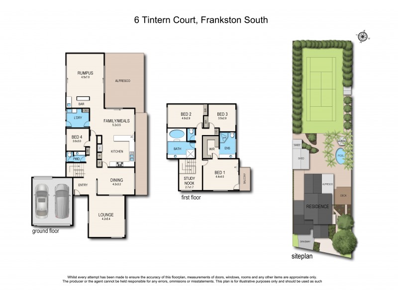 6 Tintern Court, Frankston South VIC 3199 Floorplan