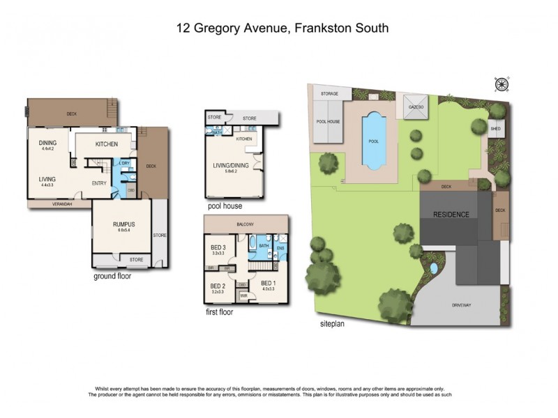 12-14 Gregory Avenue, Frankston South VIC 3199 Floorplan
